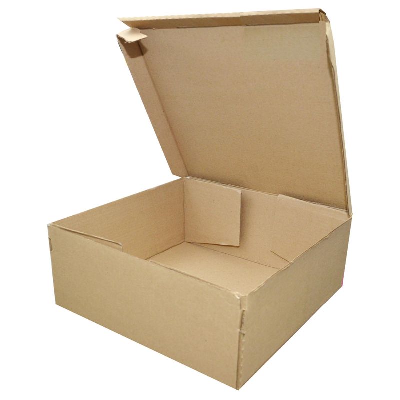 Caixa em Papelão Kraft para Torta 35x35x15cm Hannah(01UND)
