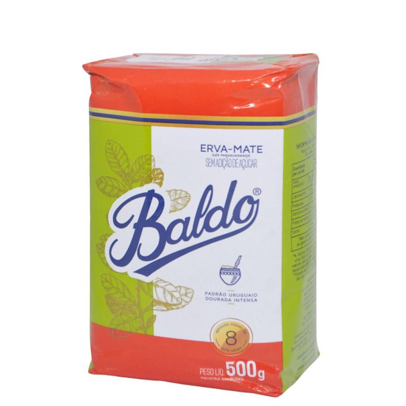 Erva-Mate Padrão Uruguaio Dourada Intensa Baldo (500 gramas)