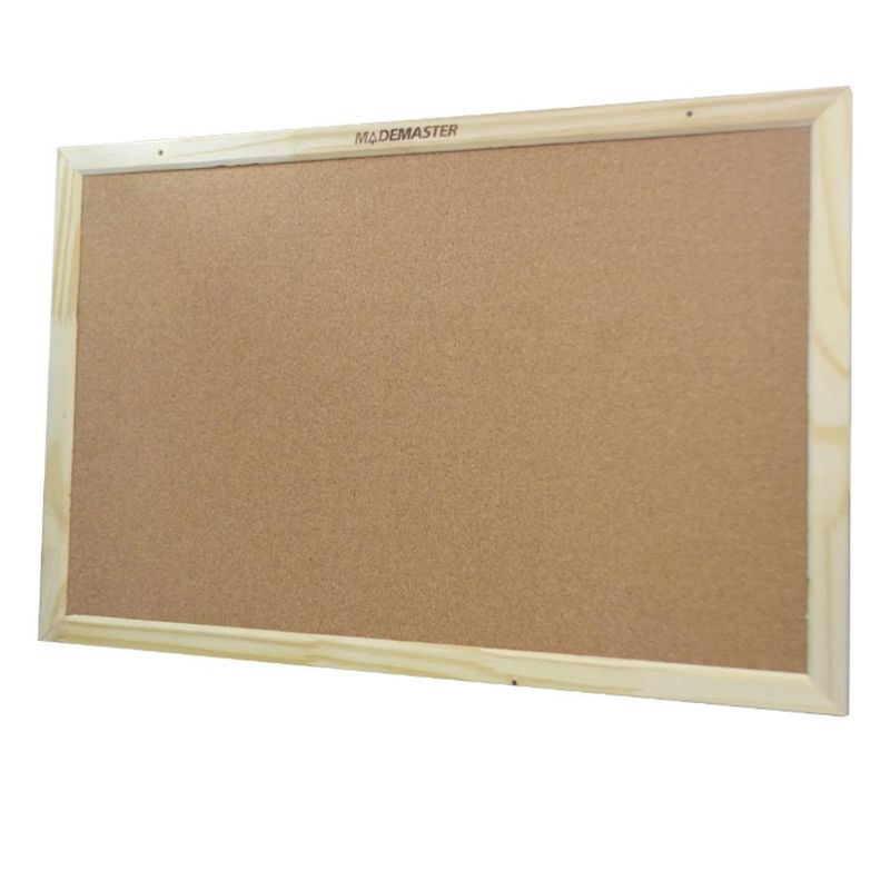 Quadro Aviso de Cortiça C/ Moldura de Madeira 40x60cm Mademaster (01 unidade)