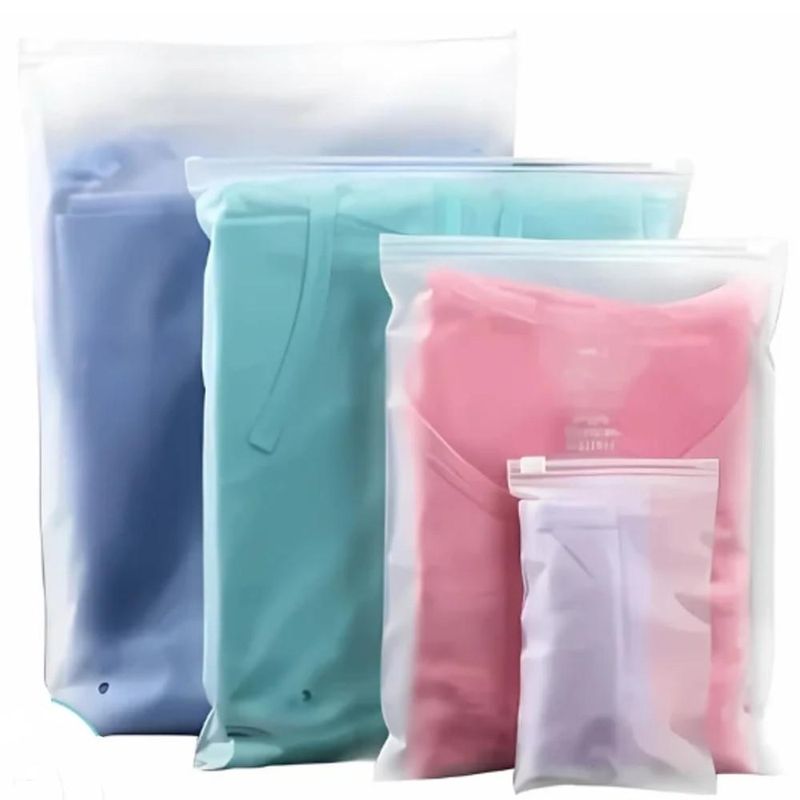 Saco Plástico Trilho Zip Transparente Fosco 15x20cm BM36 (10 unidades)