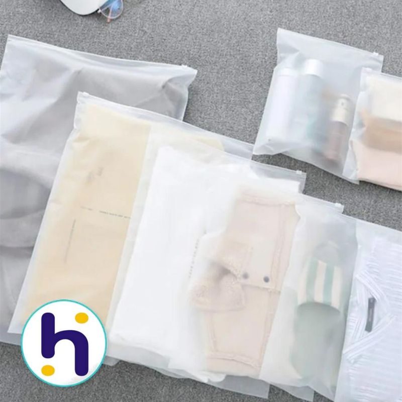 Saco Plástico Trilho Zip Transparente Fosco 15x20cm BM36 (10 unidades)