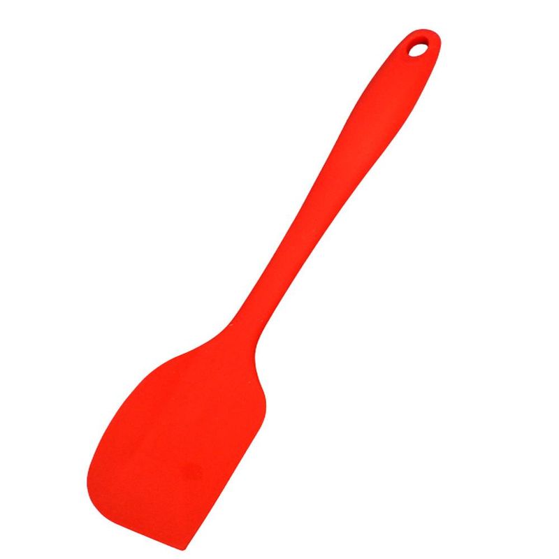 Espátula de Silicone Total Vermelha 28cm Ref. 001 Solrac (01 unidade)