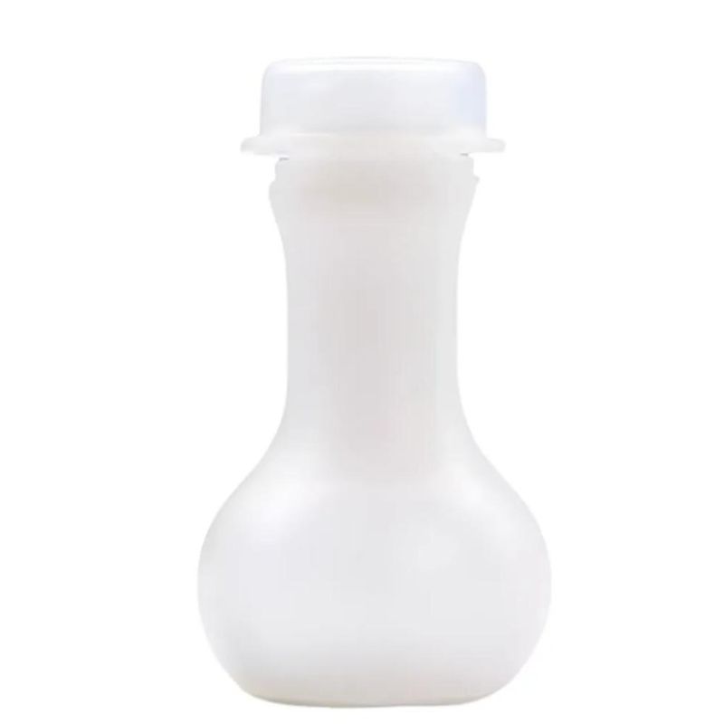 Moringa de Plástico Natural Botija C/ Tampa de Pressão 10ml Irmãos Haluli (01 unidade)