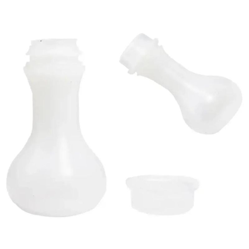 Moringa de Plástico Natural Botija C/ Tampa de Pressão 10ml Irmãos Haluli (01 unidade)