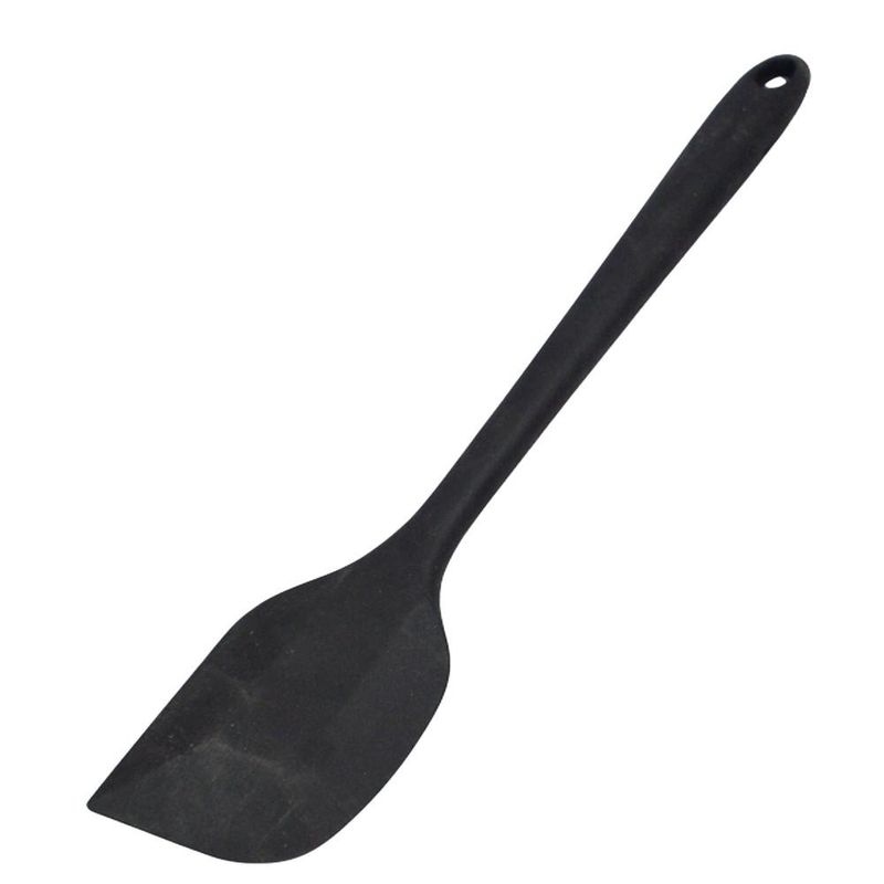Espátula de Silicone Total Preta 36x6cm Ref. IES-004 Solrac (01 unidade)