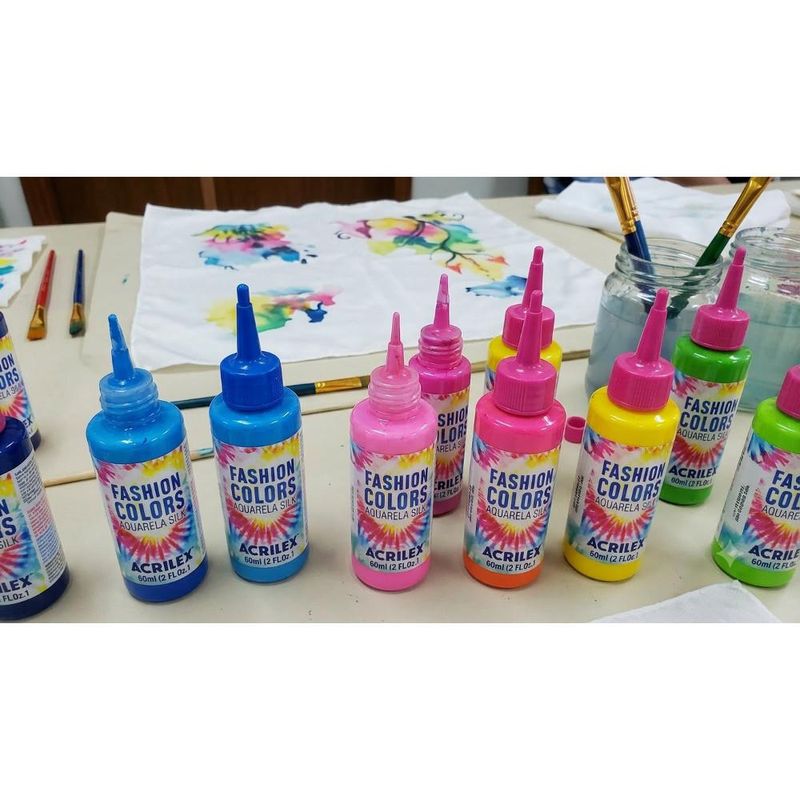 Fashion Colors Aquarela Silk 60ml Acrilex (01 unidade)-565-Vinho