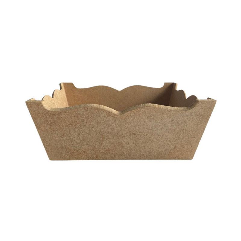 Bandeja de MDF Milão M Ref.: 11030 18x18x8cm Contraste (01 Unidade)
