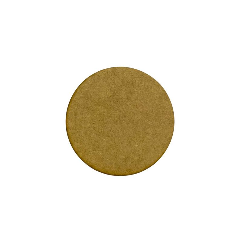 Tampo de MDF Redondo 10cm Ref.: LJ280 LJ Artesanatos (01 Unidade)