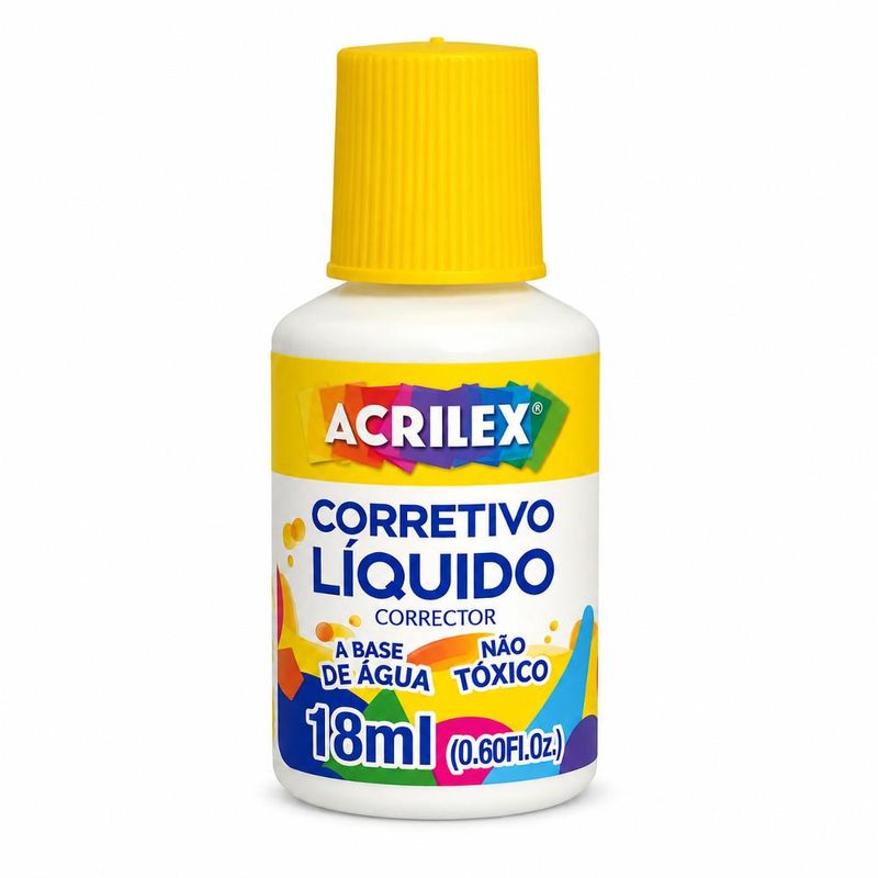 Corretivo Líquido 18ml Acrielex (01 unidade)