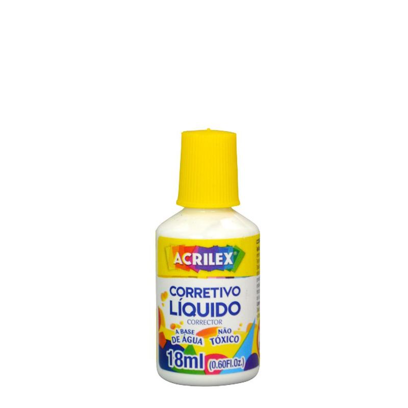 Corretivo Líquido 18ml Acrielex (01 unidade)