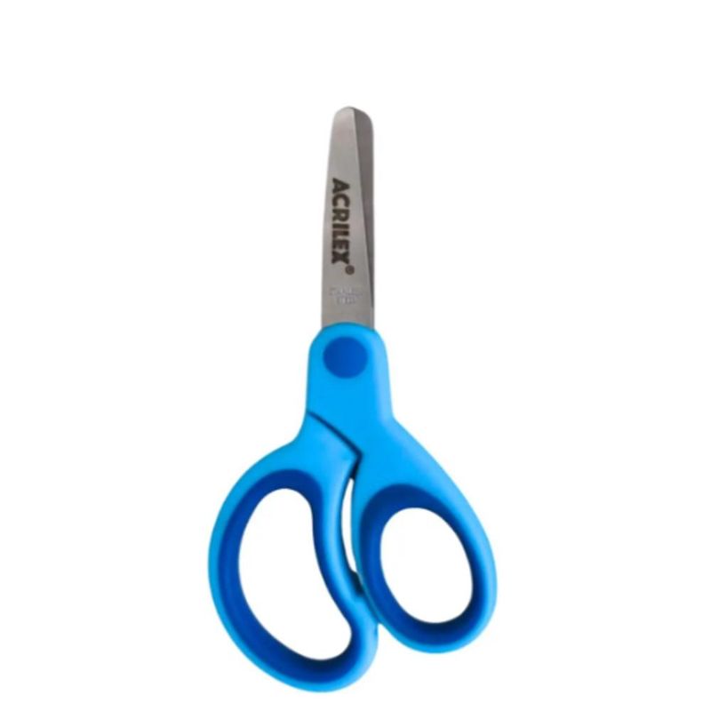 Tesoura Escolar 13cm Ref. 22515 Azul Acrilex (01 unidade)