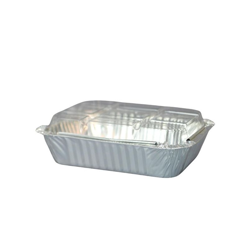 Marmita de Alumínio com Tampa Transparente 220ml Ref. AD12FS-100 Wyda (10 unidades)