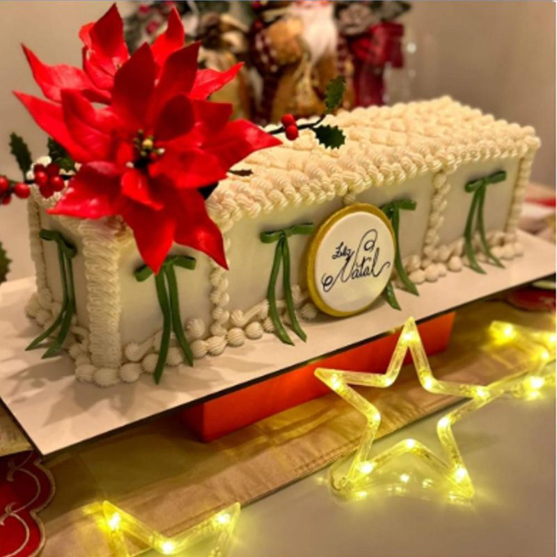 Forma de Alumínio P/ Pão de Forma Slice Log Cake 45x10x10cm Circular (01 unidade)