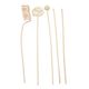 Kit Vareta de Madeira Junco para Difusor 22cm Ref. 198546 Rio Tijucas (6 unidades)