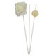 Kit Vareta de Fibra e Flor P/ Difusor 24cm Ref. 193847 Rio Tijucas (5 unidades)