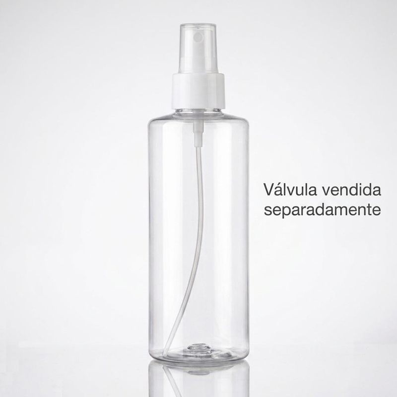 Frasco PET Body Splash 200ml Rosca 24/410 S/ Válvula S/ Tampa Irmãos Haluli (01 unidade)