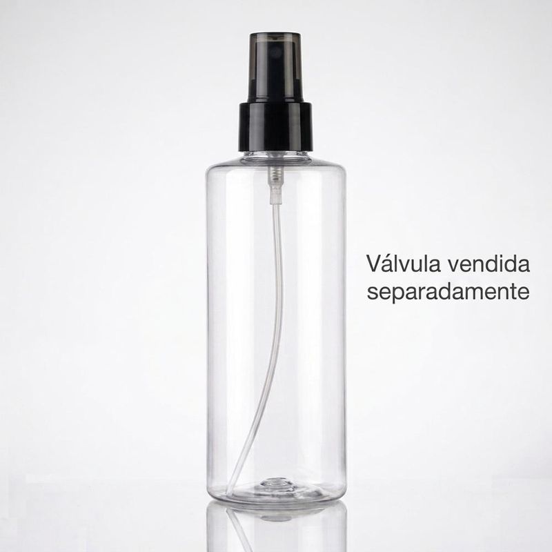 Frasco PET Body Splash 200ml Rosca 24/410 S/ Válvula S/ Tampa Irmãos Haluli (01 unidade)