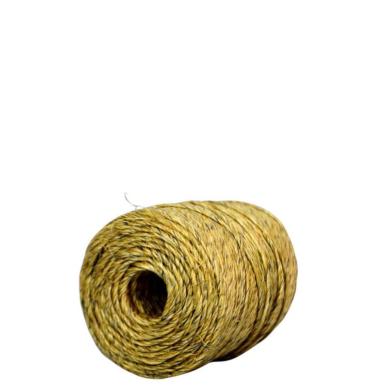 Fio de Sisal Ref. 700/1 Cor Caramelo APAEB (Bobina com 250 gramas / 160 metros)