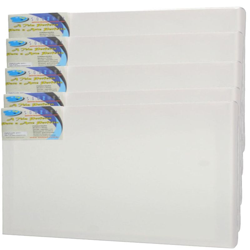 Tela Painel de Algodão P/ Pintura Artística Souzart (01 unidade)-70x120cm
