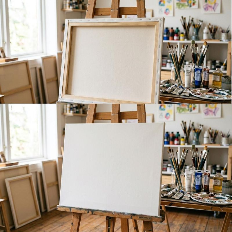Tela Painel de Algodão P/ Pintura Artística Souzart (01 unidade)-70x120cm