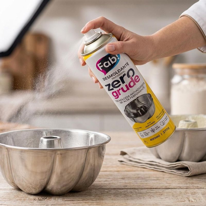 Desmoldante Profissional Zero Grude Fab! (400ml / 270gr)