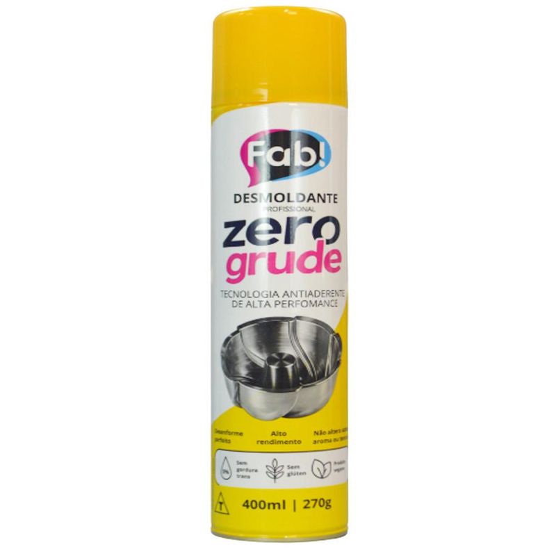 Desmoldante Profissional Zero Grude Fab! (400ml / 270gr)
