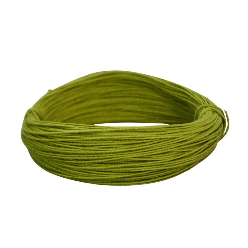 Rolinho de Arame Encapado Espessura N. 26 Verde Ref. 2646 Vaniart (50 metros)