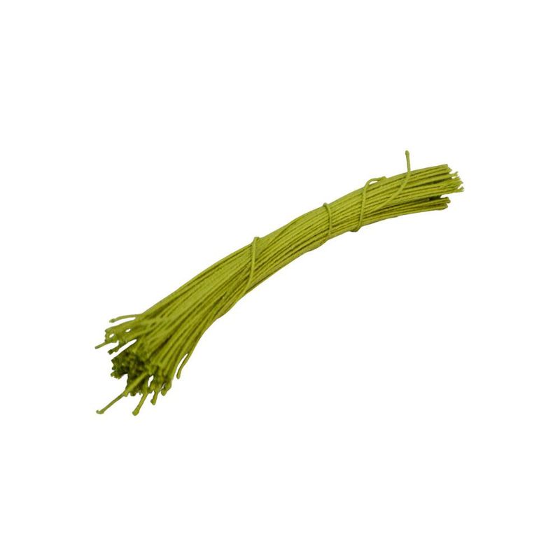 Maço de Arame Encapado Recortado 15cm Verde Ref. EL2638 Vaniart (100 unidades)