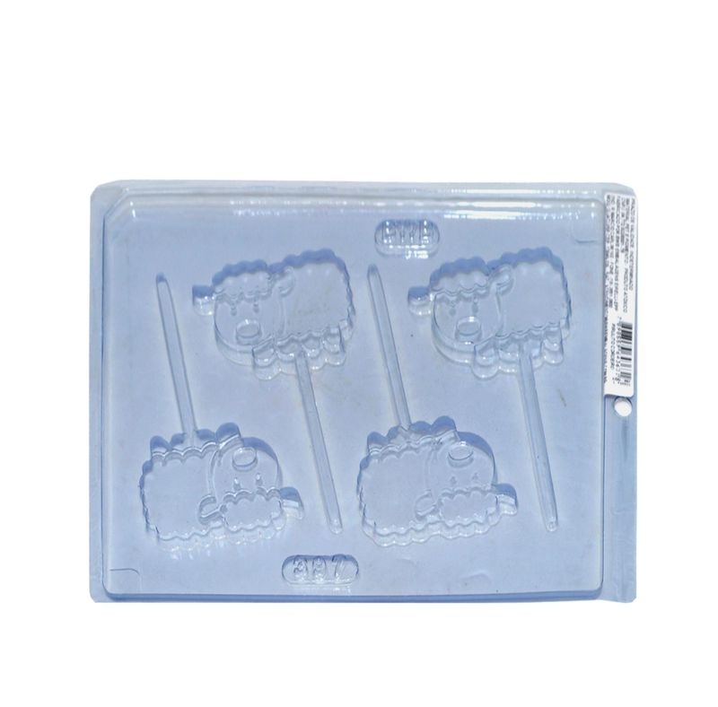 Forma em Acetato Pirulito Cordeiro RF-397 BWB (01UND)