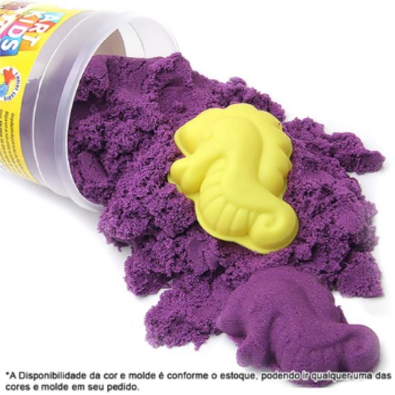 Areia Mágica Roxo Art Kids Acrilex (200 gramas)
