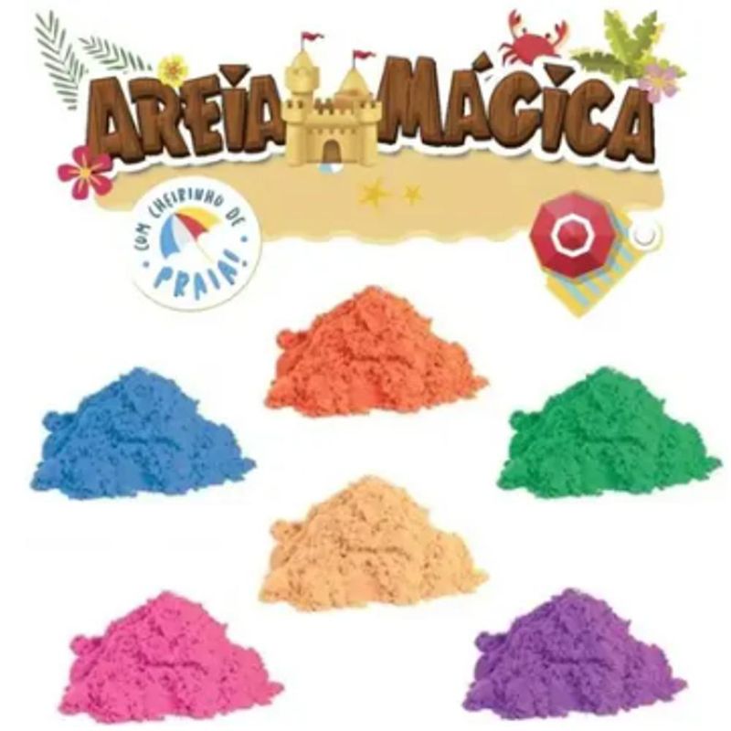 Areia Mágica Roxo Art Kids Acrilex (200 gramas)