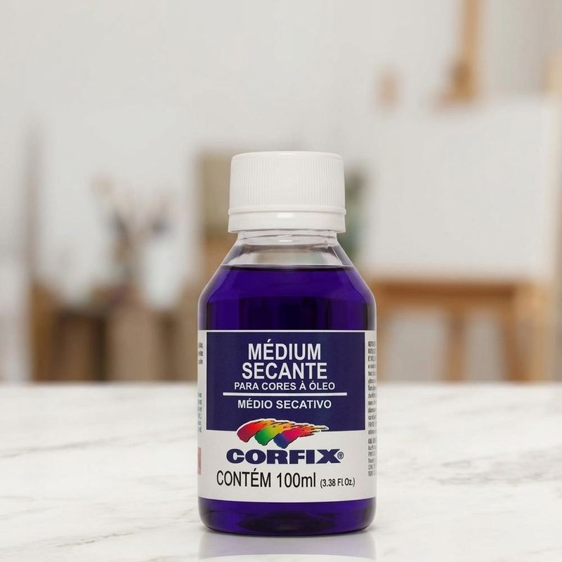 Médium Secante P/ Cores à Óleo 100ml Corfix (01 unidade)