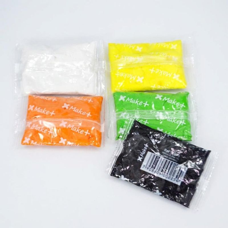 Massa de Eva P/ Artesanato Cores Sortidas Ref. 13079 10gr Make+ (01 unidade)