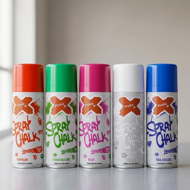 Spray Chalk 150ml / 85gr Make+ (01 unidade)