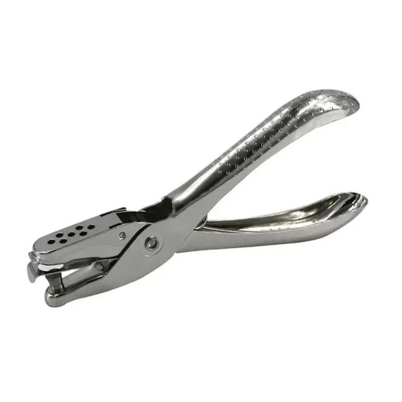 Furador Alicate de Metal para Papel 12cm Ref. 12062 Make+ (01 unidade)