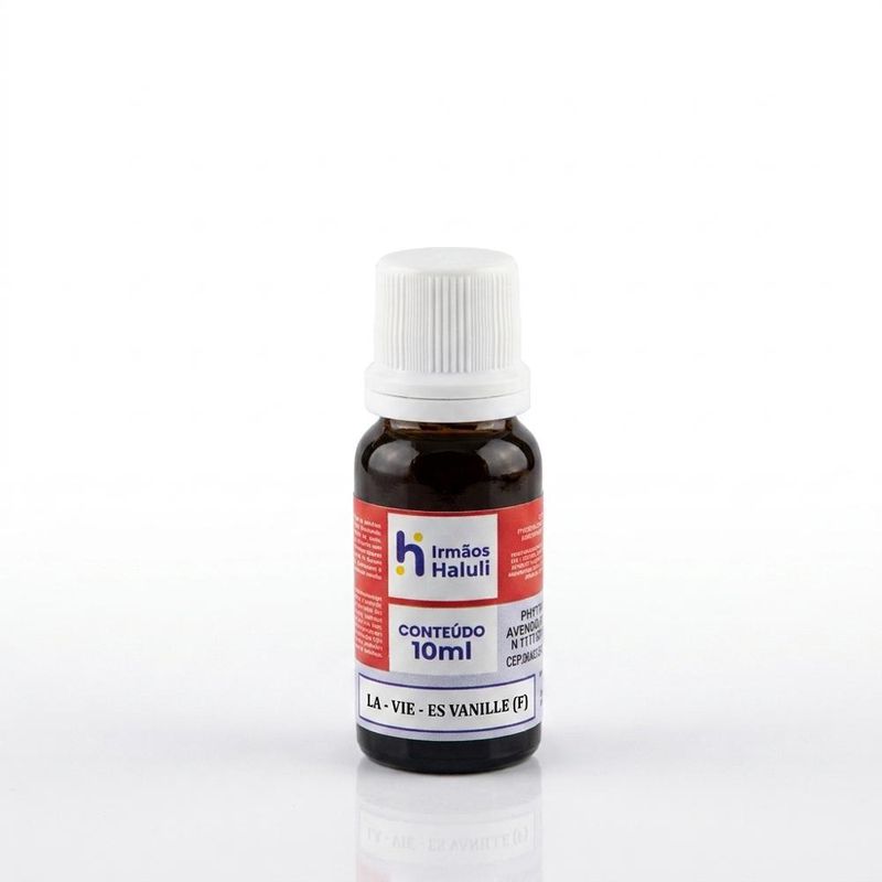 Essência LA VIE ES VANILLE Feminino P/ Perfumes Linha Vermelha Irmãos Haluli (10ml)