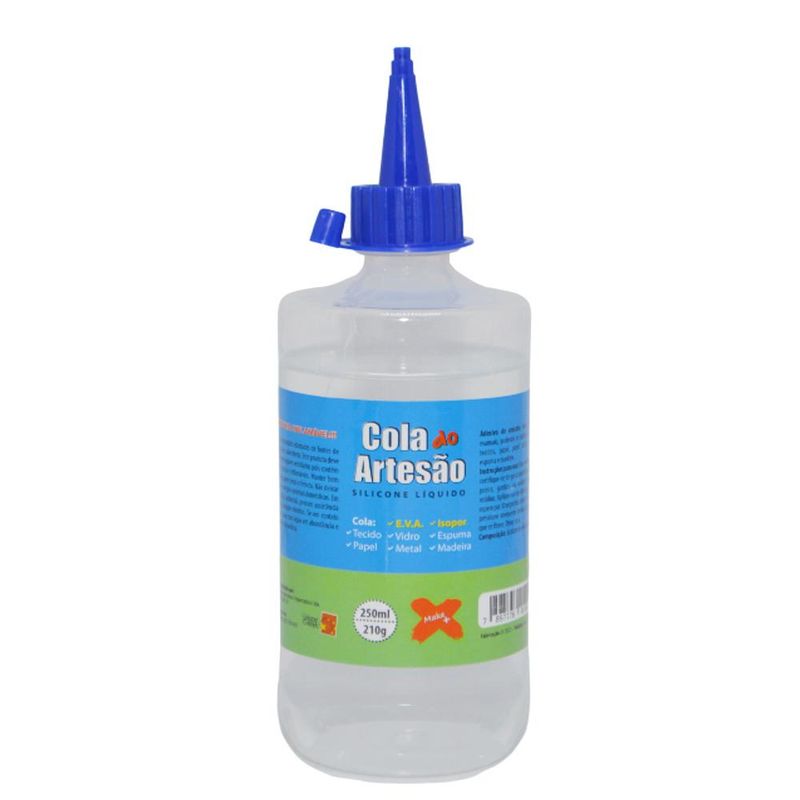 Cola de Silicone Líquido do Artesão Make+ (250ml / 210gr)