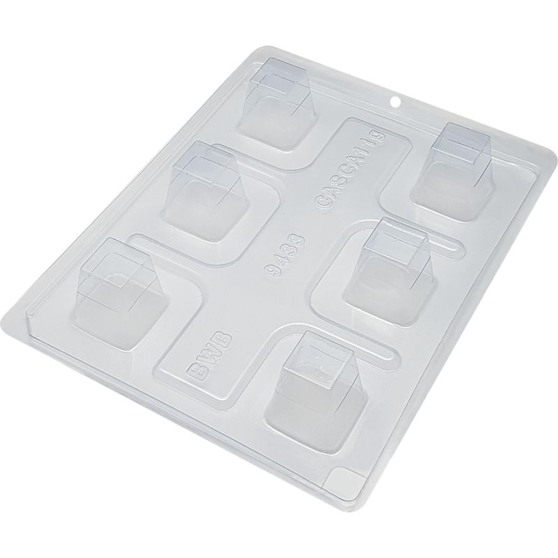 Forma em Acetato com Silicone Caixinha Alongada Ref. 9433 BWB (01UND)